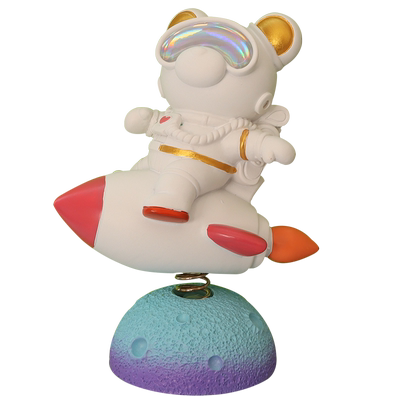 创意太空熊网红礼物桌面车内摆件