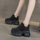 增高女鞋 825 113百搭休闲鞋 2026新款 厚底水钻老爹鞋 女