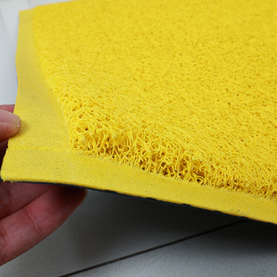 地胶垫脚垫自由裁剪家门口地垫大门入户门外地垫金黄丝圈脚垫压边