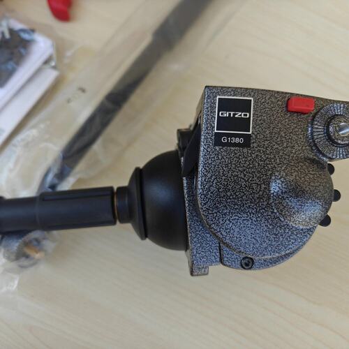 【议价】捷信 GITZO G1380 云台 未使用，带弹簧和各种