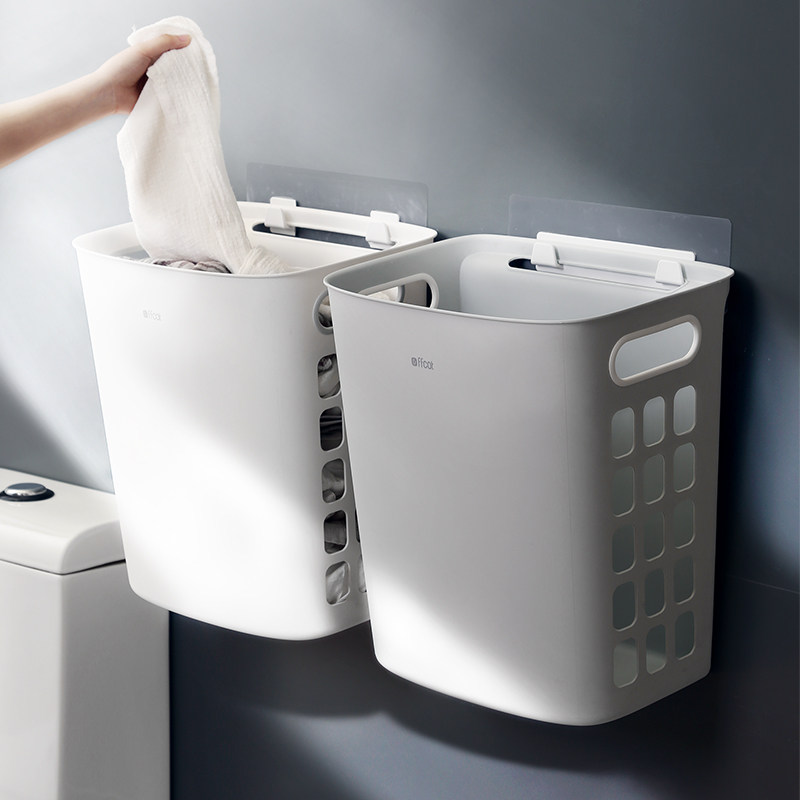 速发脏衣篮放脏衣服收纳神器家用桶壁筐框篮篓装卫生间换洗衣物的