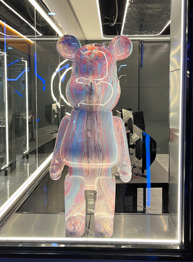 速发大摆件钱厅流体熊存钱罐202新款熊型落地储客罐家居饰品