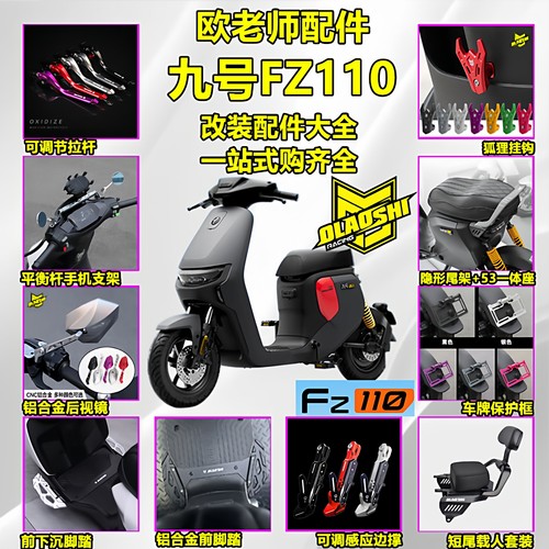 欧老师九号FZ110改装配件大全