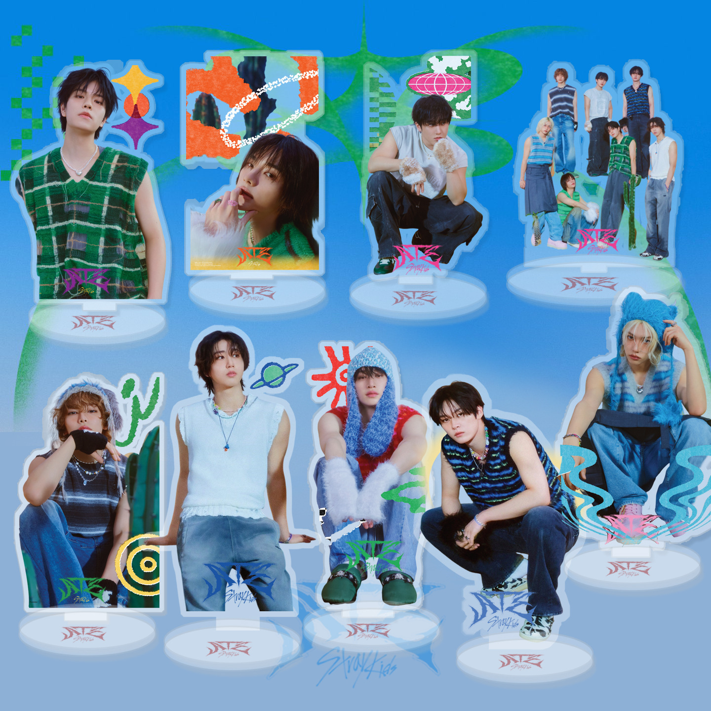 亚克力双面立牌摆件明星周边