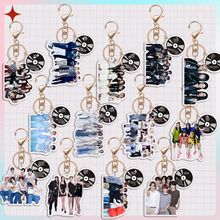 bts 粉墨 twice ive gidle 亚克力钥匙扣 新款韩团应援钥匙圈挂件
