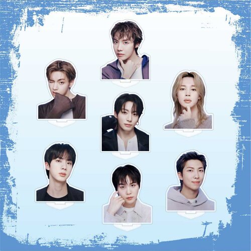 新款亚克力双面fd少年团立牌桌面