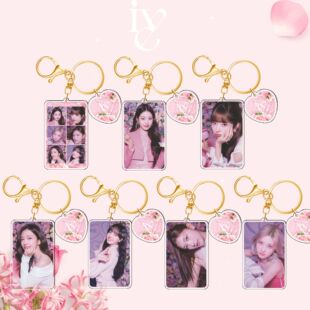 IVE 亚克力钥匙扣 新款韩风双面包包挂件 张元英安宥真直井怜周边