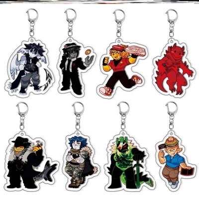 forsaken roblox谷子钥匙扣游戏周边亚克力朋友礼物可爱卡通挂件