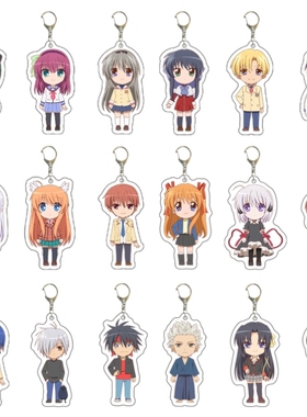 键等学园/键等Key社 Kanon AIR CLANNAD动漫周边亚克力钥匙扣挂件
