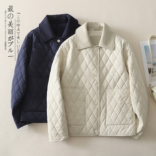 轻薄夹棉二棉棉衣棉服外套女款2026冬季新款巨好看妈妈轻薄小棉袄