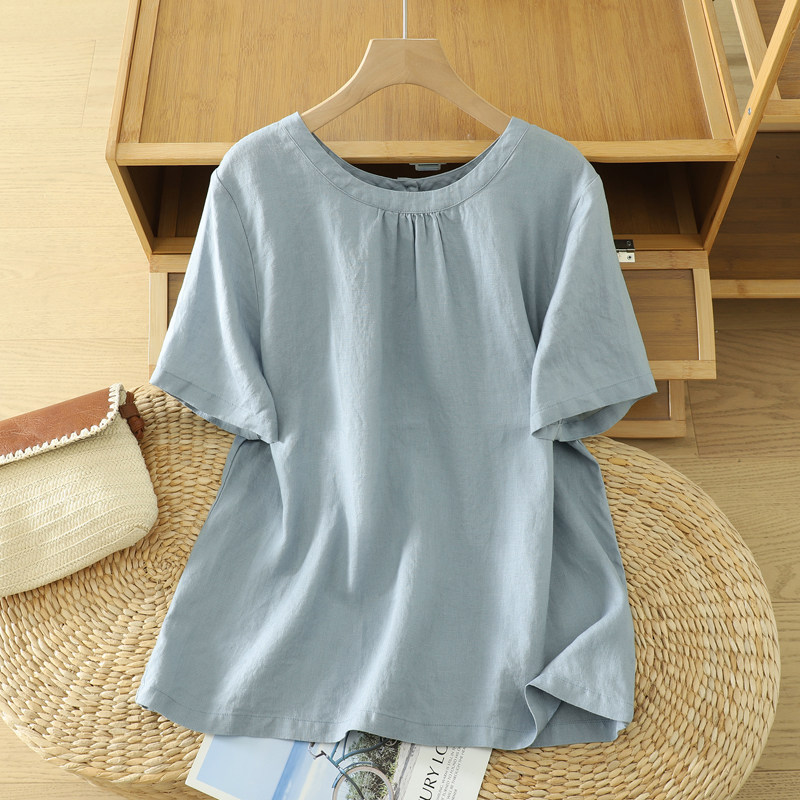 文艺时尚2025年秋季新款T恤