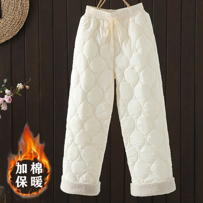 棉裤时尚2025年冬季新款