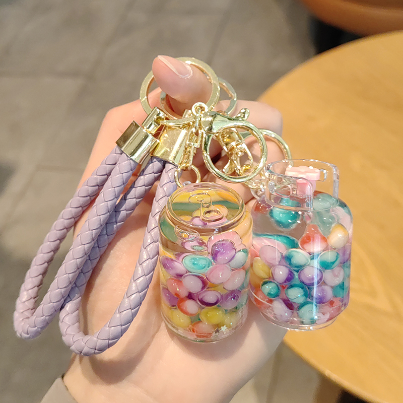 网红入油钥匙扣女士车钥匙挂件