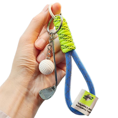 高尔夫球钥匙扣背包金属球杆