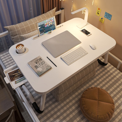 放床上小桌子可折叠电脑桌飘窗学习书桌家用卧室坐地笔记本懒人桌