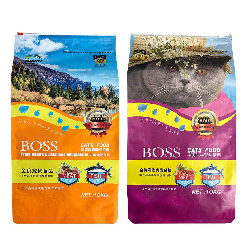 鲍食杰猫粮20斤孕猫成猫幼猫通用