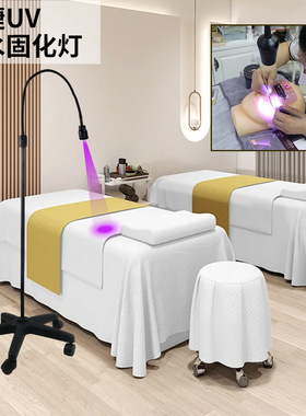 LEDuv紫光灯美睫美容美甲胶水快速固化假睫毛嫁接落地灯紫外线