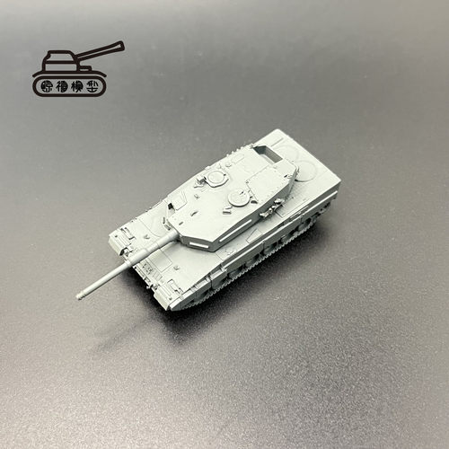 豹2A4坦克模型  手工坦克模型  3D打印件