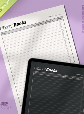 学习 | 图书馆借阅LibraryBooks可打印借阅情况管理书籍借阅归还