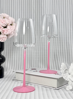 轻奢红酒杯欧式大肚高脚杯水晶玻璃勃艮第杯红杆葡萄酒起泡红杆杯