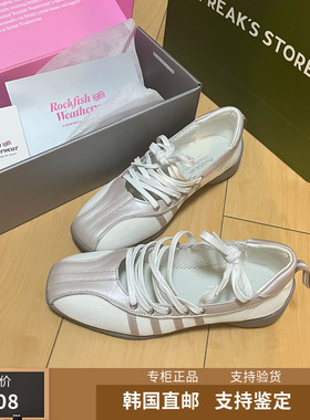 韩国代购rockfish weatherwear小众芭蕾舞鞋女新款服玛丽珍女鞋