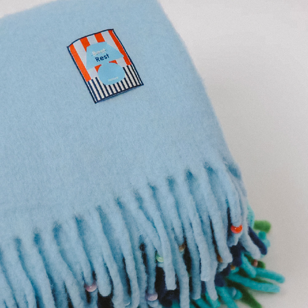 大小波 浮游串珠澳毛流苏围巾 长款纯色披肩秋冬新款百搭保暖蓝色,服饰配件/皮带/帽子/围巾,围巾/丝巾/披肩,淘宝优惠券,粉丝福利购,淘宝优惠卷