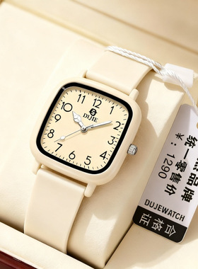 厂家直销学院风方形复古时尚休闲初高中学生党气质简约高颜值手表