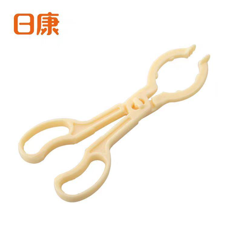 日康多功能奶瓶夹高温消毒奶瓶奶嘴钳塑料防滑夹子RK-3620
