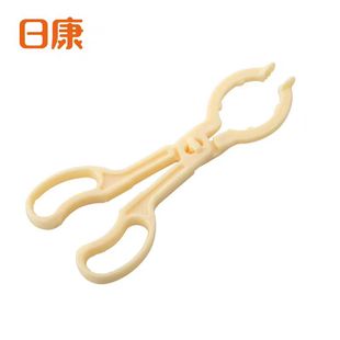 日康多功能奶瓶夹高温消毒奶瓶奶嘴钳塑料防滑夹子RK-3620