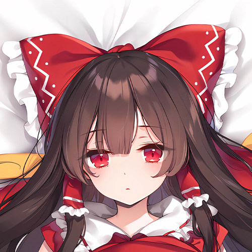 C105画师ke-ta东方Project博丽灵梦动漫二次元周边等身抱枕长条枕