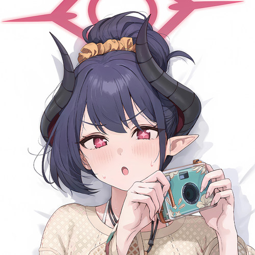 C108画师晃田ヒカ新作蔚蓝档案元宫千明游戏二次元周边等身抱枕套