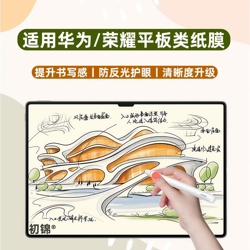 适用华为matepad pro13.2类纸膜Pro12磨砂膜防反光Pad mini水凝膜11.5s书写软膜Pad SE护眼Air12平板保护贴膜
