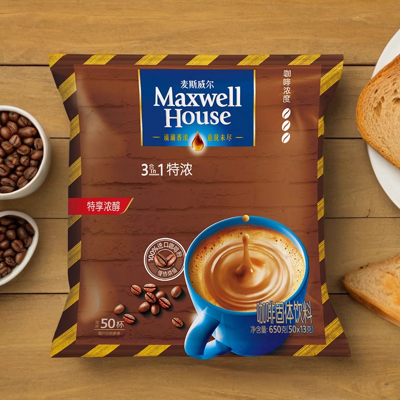 麦斯威尔咖啡30条盒装