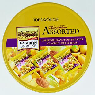 TopSavor金语加州综合坚果300g即食坚果仁办公室休闲零食年节送礼