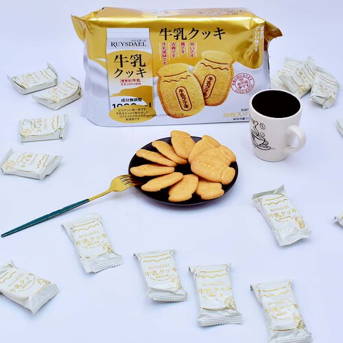 牛乳饼干早餐点心办公室休闲零食