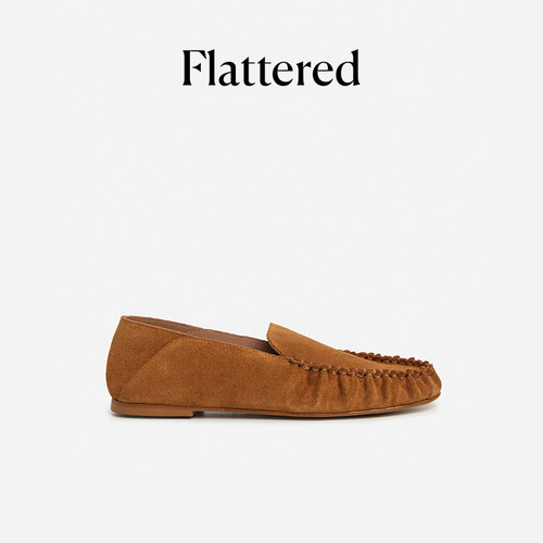 Flattered女士时尚复古乐福鞋