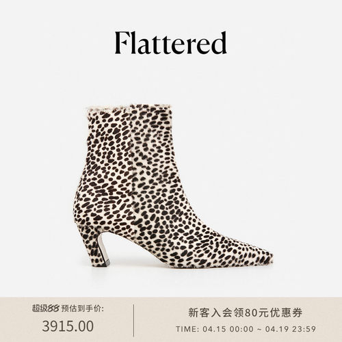 2025年新款通勤高跟时装靴