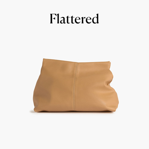 Flattered复古手工手拿包
