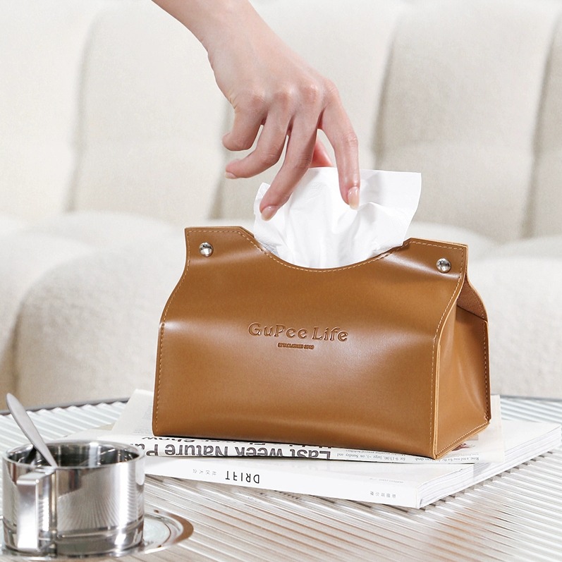 纸巾盒客厅桌面轻奢北欧风抽纸盒