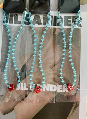 2026新猫眼项链创意简约天然石不规则锁骨链项链清新百搭T恤项链