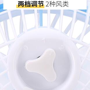 学生宿舍卡通电风扇小型台式 台扇风扇2024新款 家用办公室桌面插电