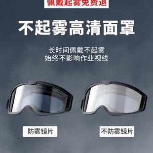 修电焊工地打磨呼吸防护工业防尘 面罩全脸防护防工业粉尘防尘肺装