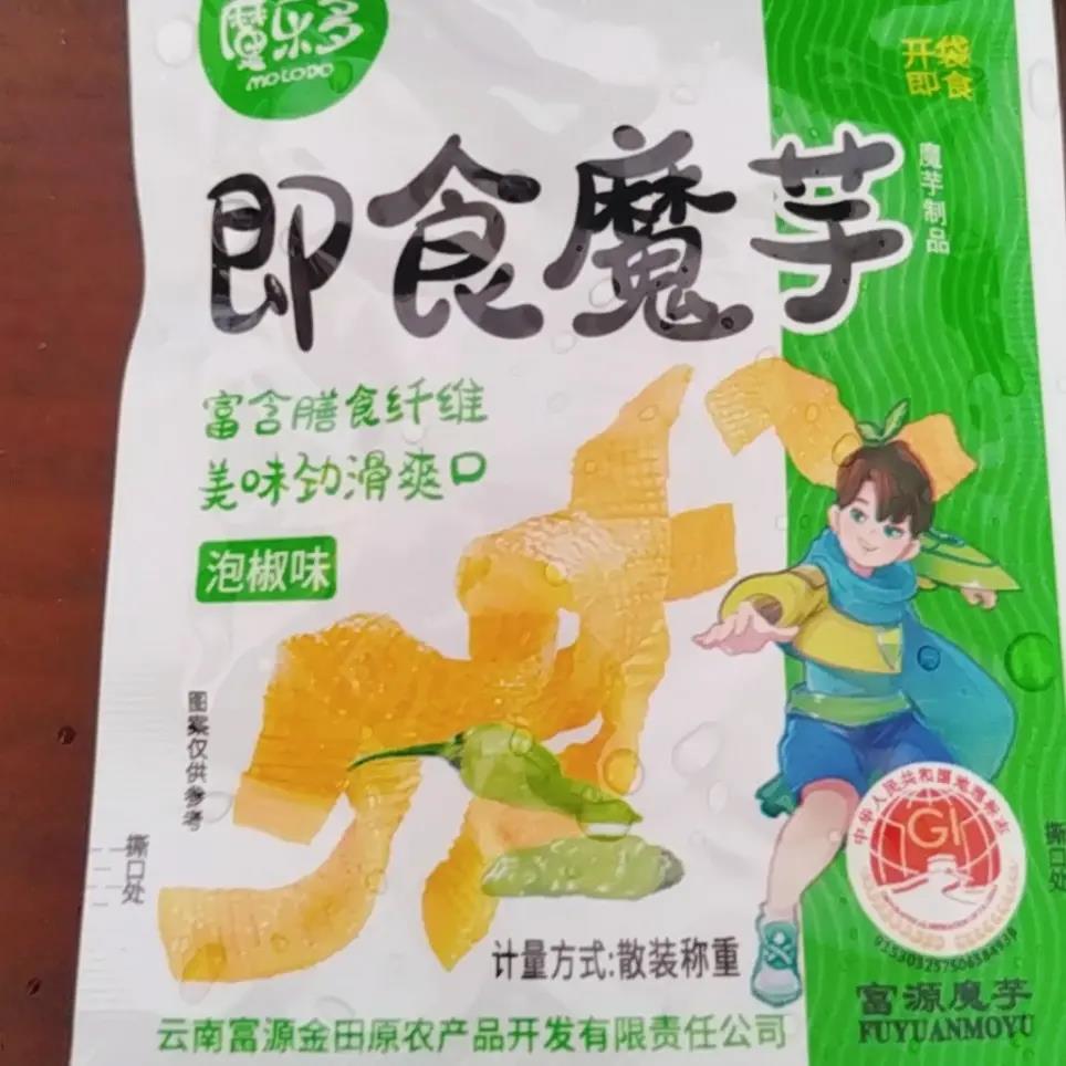魔乐多【日期新鲜】魔芋爽素毛肚开袋即食魔芋爽五香魔芋味解馋小