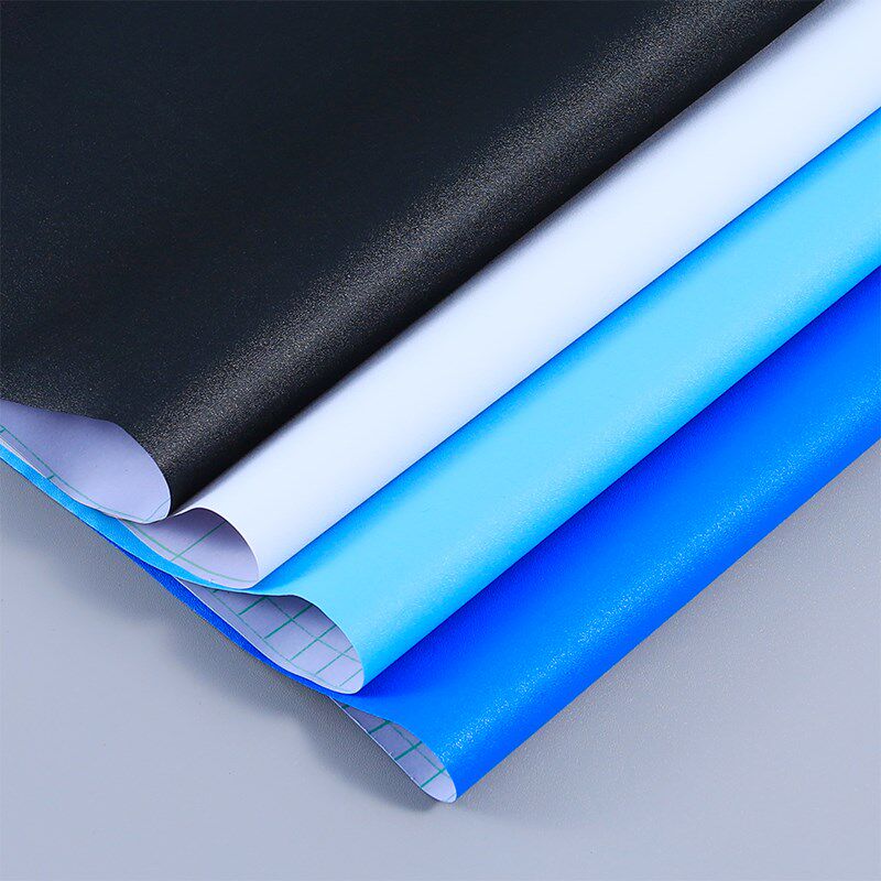 龟缸水族箱背景贴纸自粘底部外贴高清鱼缸装饰缸外防水黑色壁纸