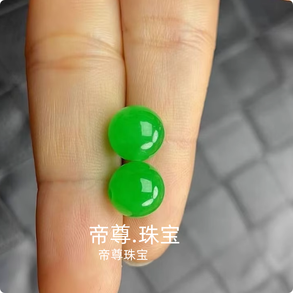 辣绿单珠散珠男女款DIY手串
