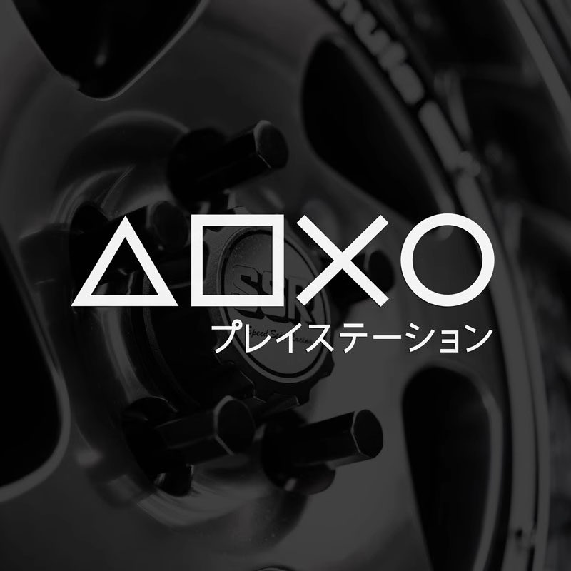 游戏机标志潮牌个性车贴汽车装饰反光电动摩托车机盖侧窗玻璃定制