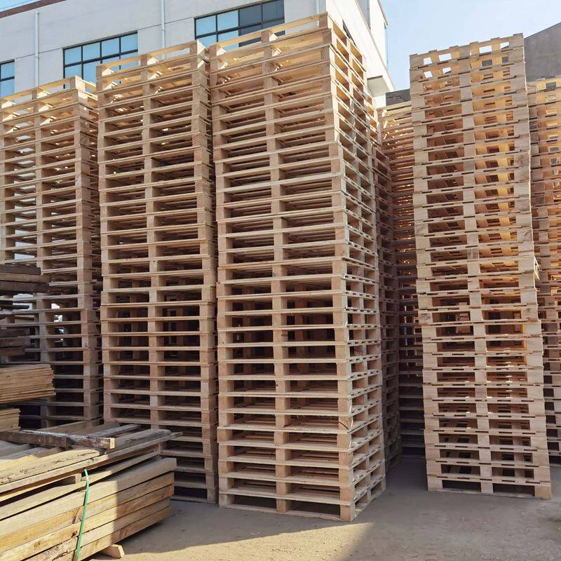 上新日字脚墩托盘 无锡栈板张家港木质托盘实木胶合木苏州托盘木