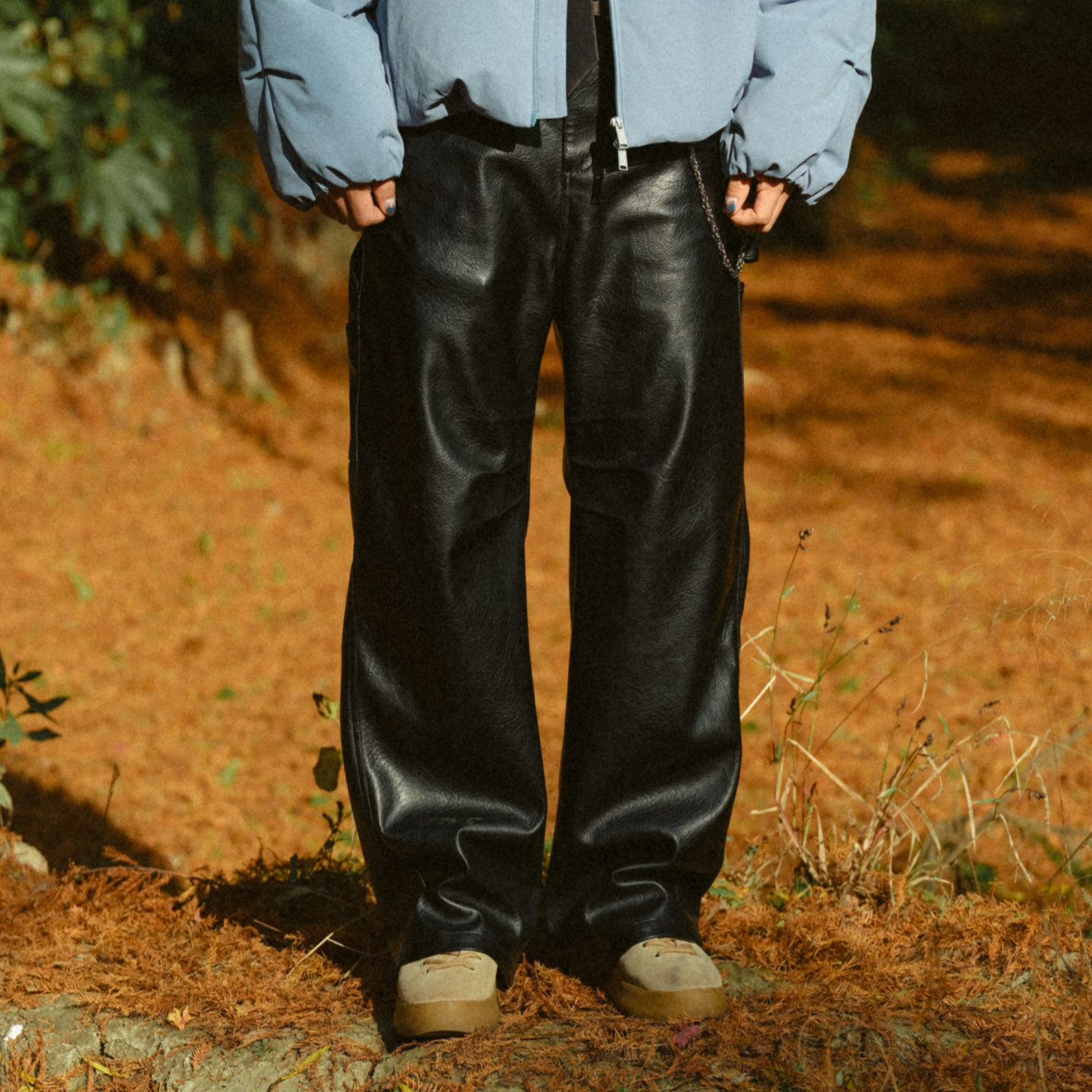 Liberty line荔枝纹皮裤荔枝纹皮裤荔枝纹皮裤