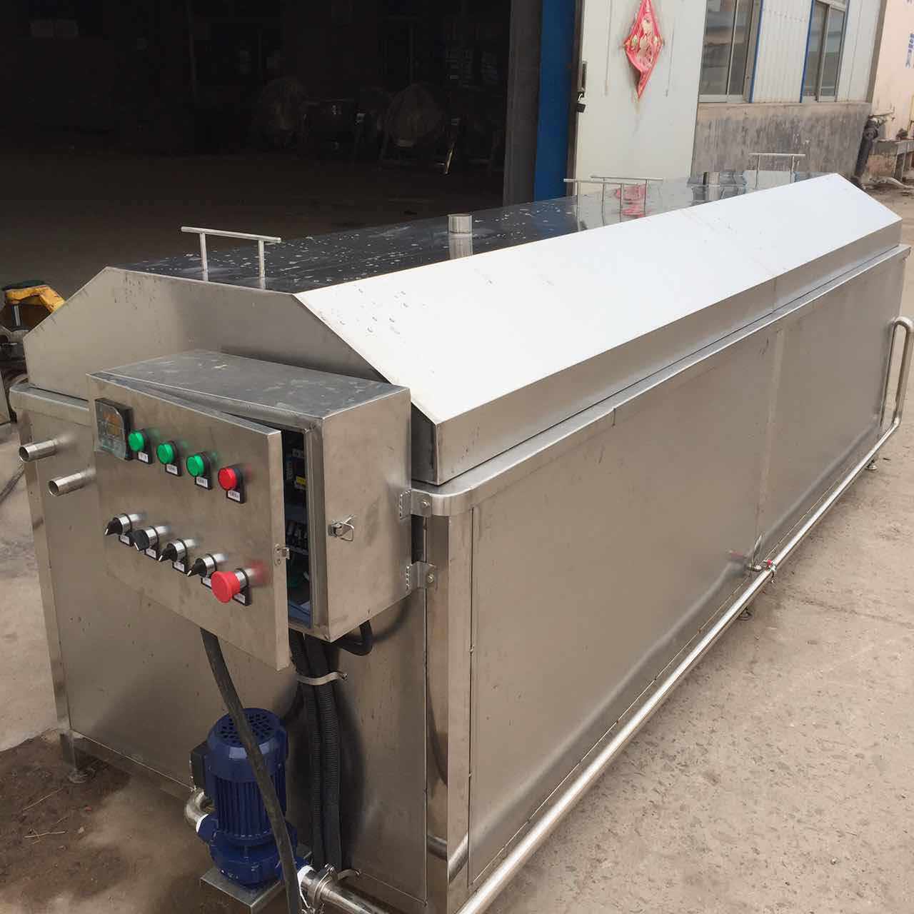 冻肉化冻机 解冻池 连续式化冻成套线 小虾米巴沙鱼海鱼解冻机