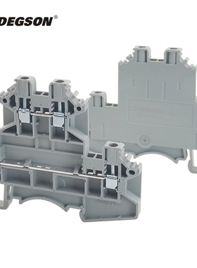 DEGSON高松直通导轨式接线端子DCKKB2.5-01P-11-00AH凤凰UTTB2.5